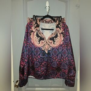 Zara Mixed Print 2 Piece Skirt Set